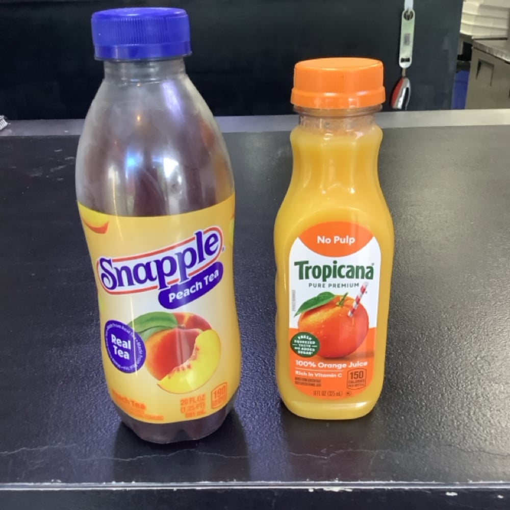 Snapple or Orange Juice