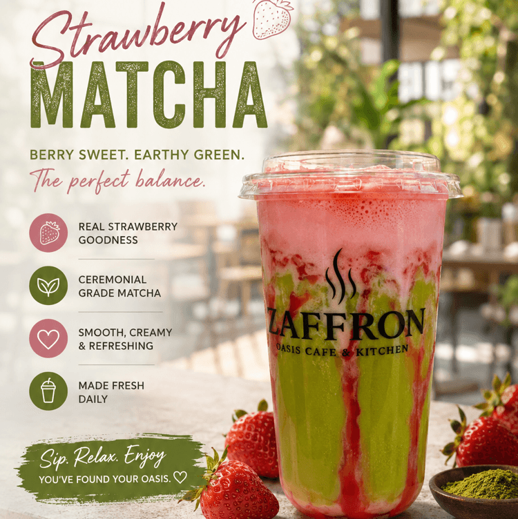 Strawberry Matcha