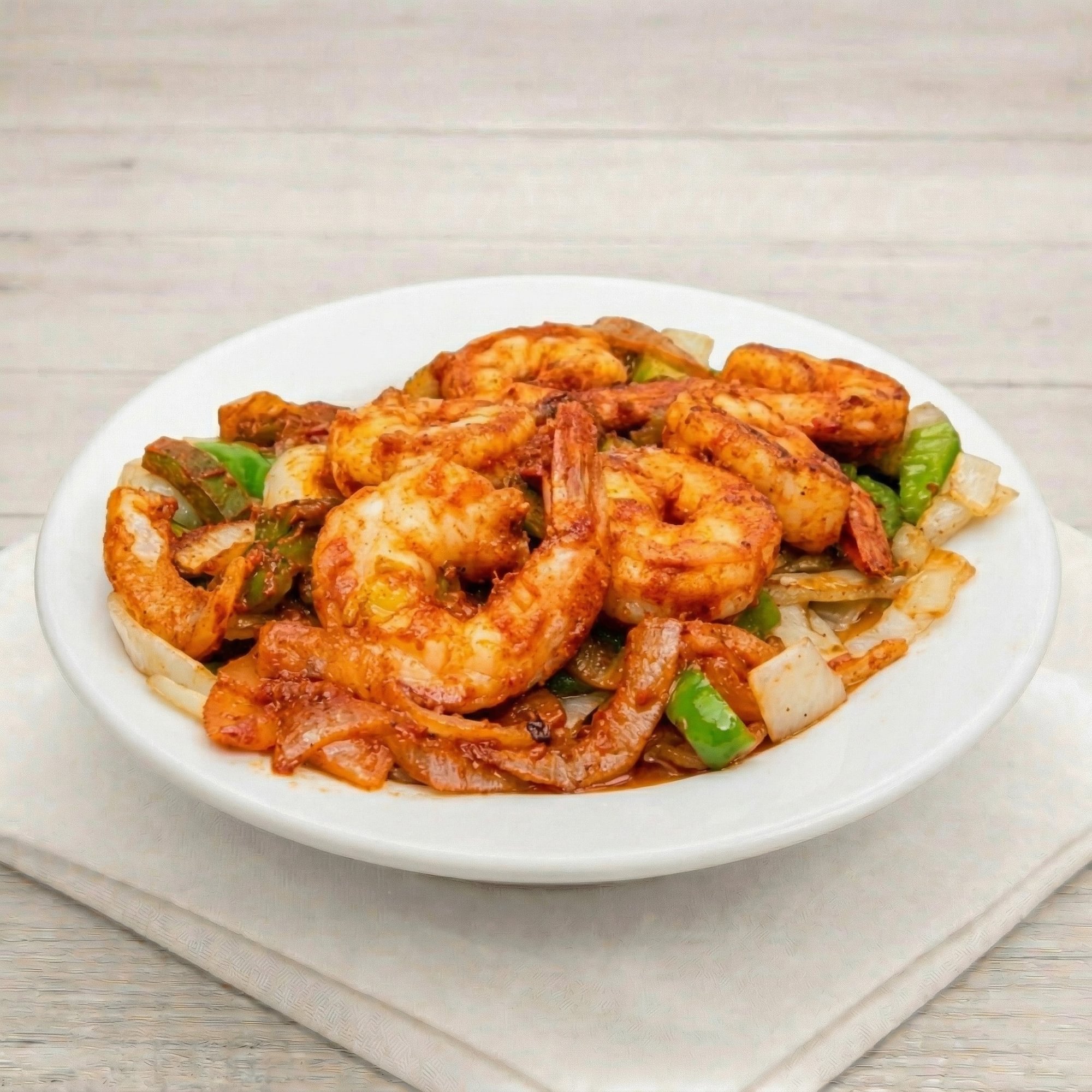 Fajitas de Camarones