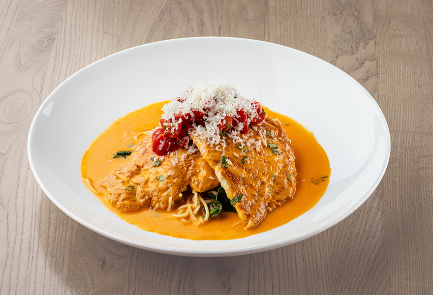30 PARMESAN-CRUSTED CHICKEN