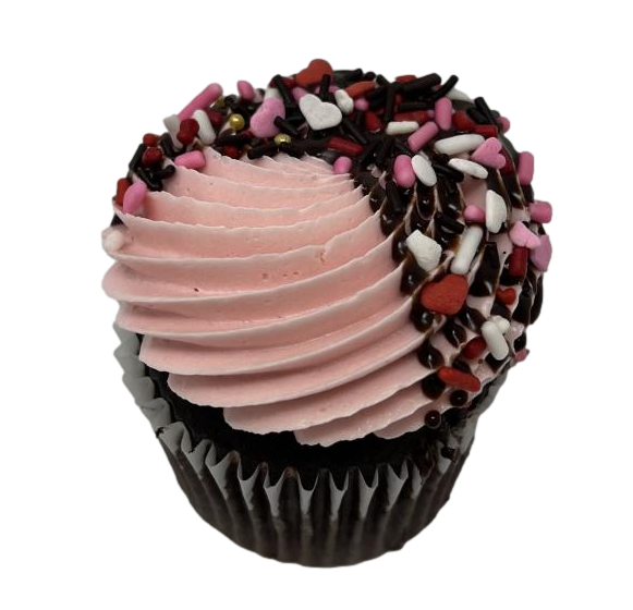 Chocolate Strawberry Cupcake
