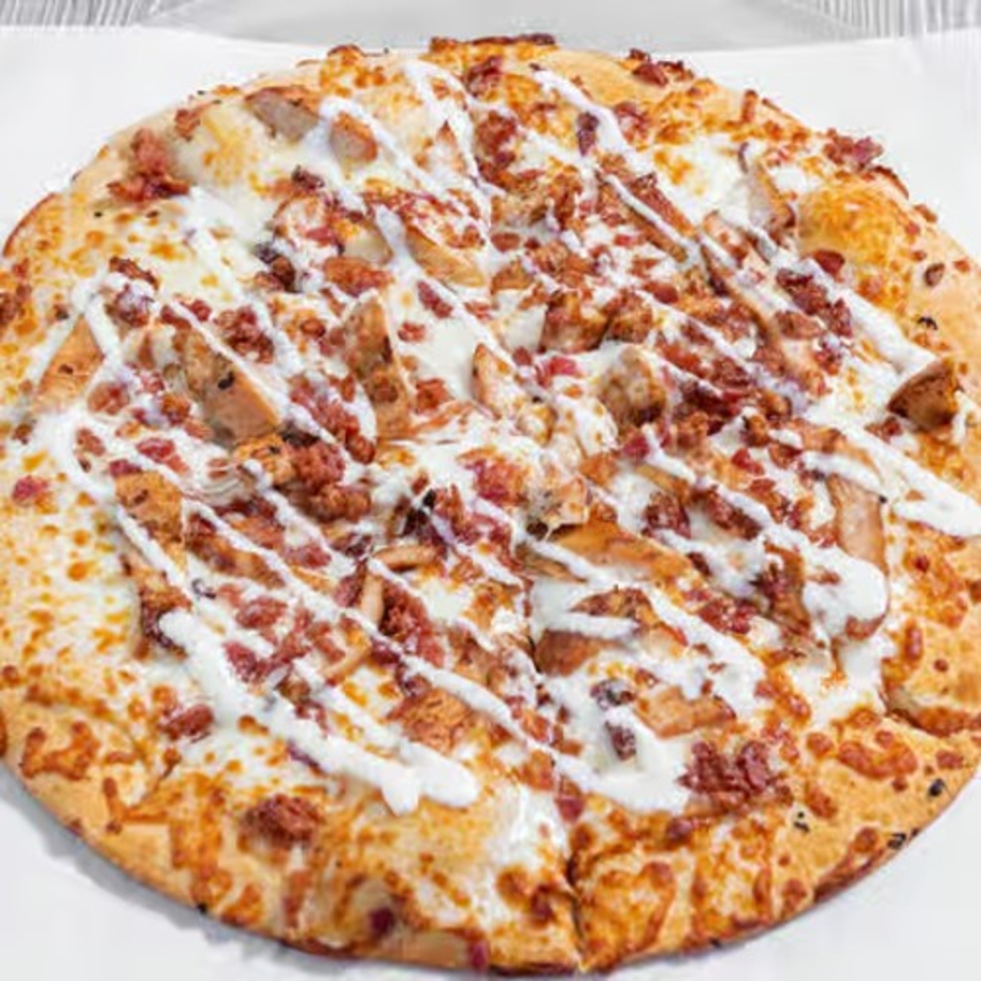 Chicken Bacon Ranch Pizza