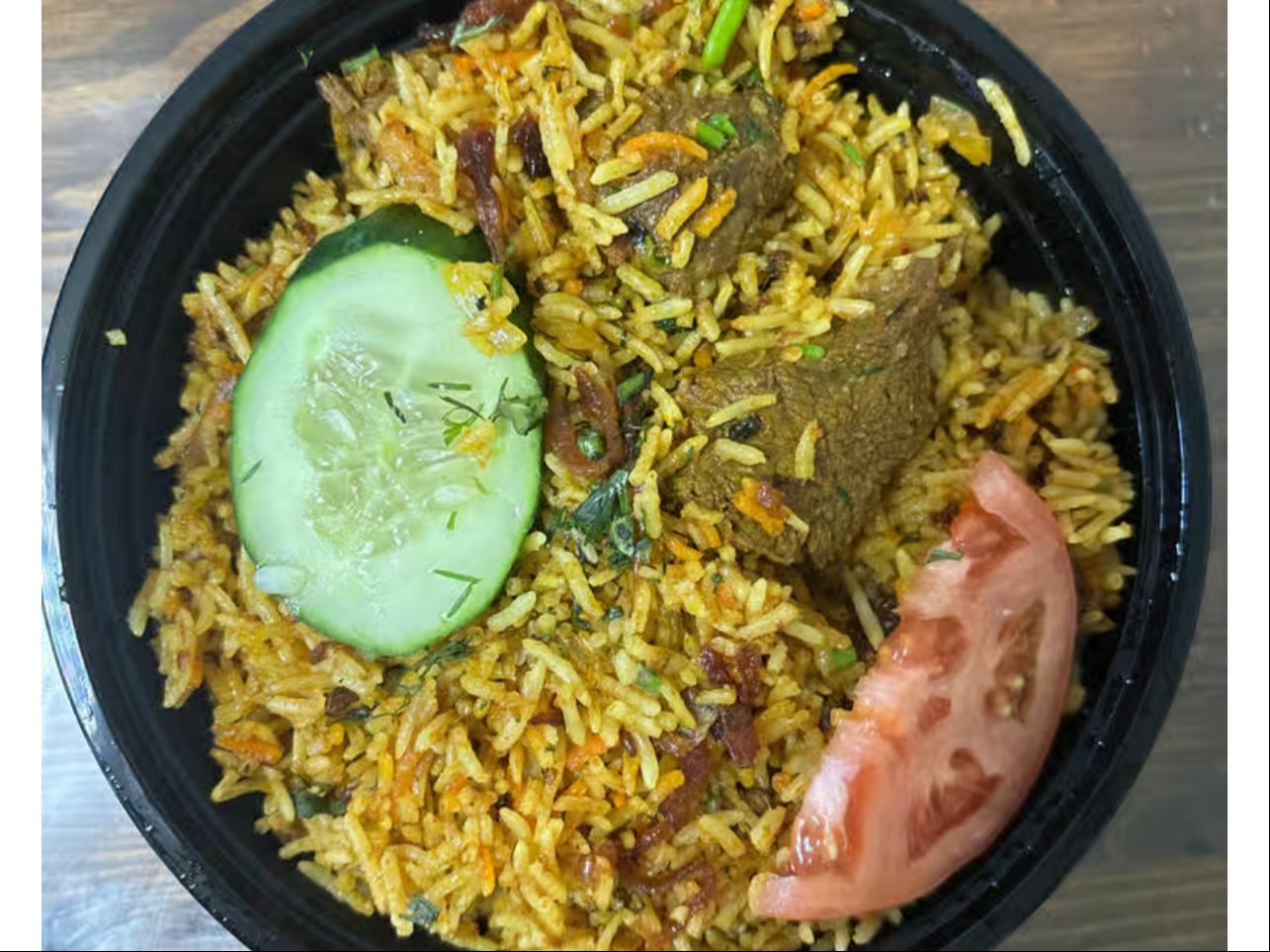 Hyderabadi Beef Biriyani