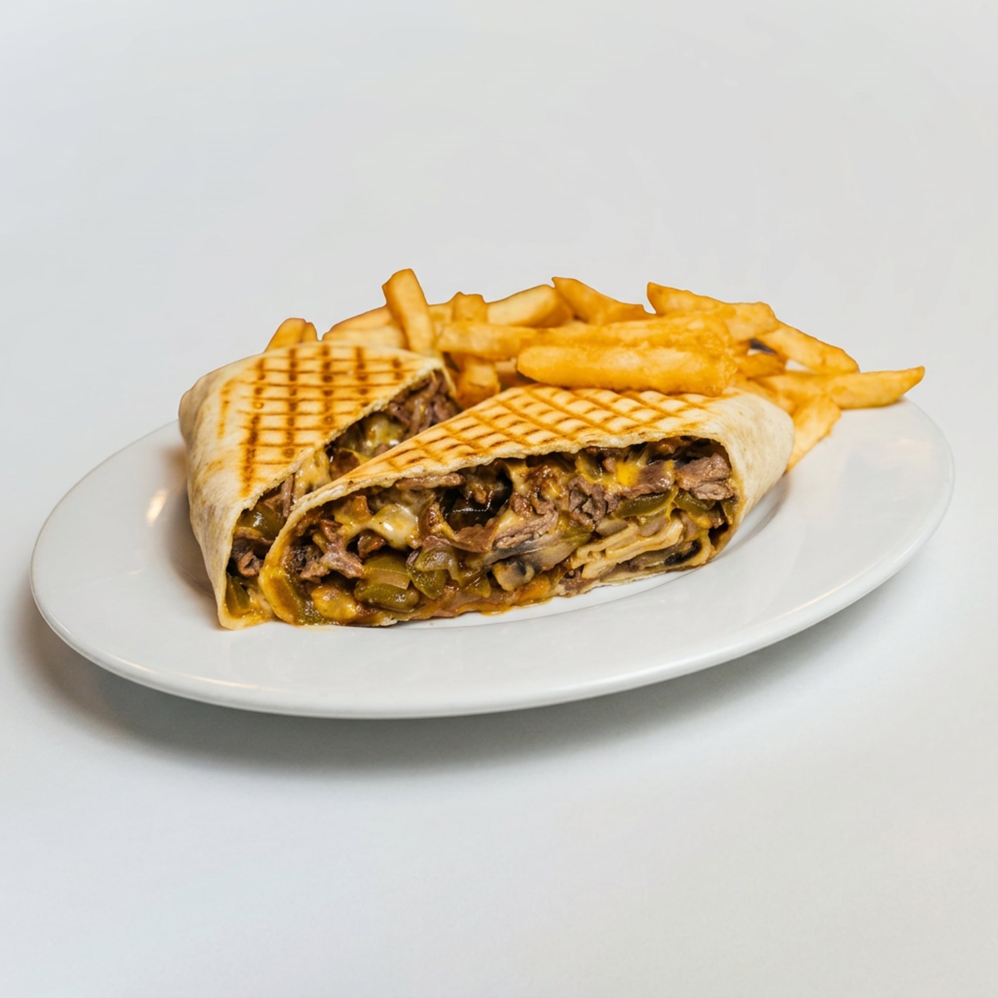 Cheesesteak Panini