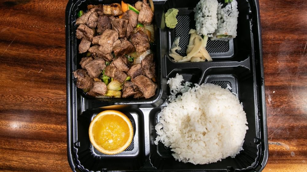 Filet Mignon Bento Box (Lunch)