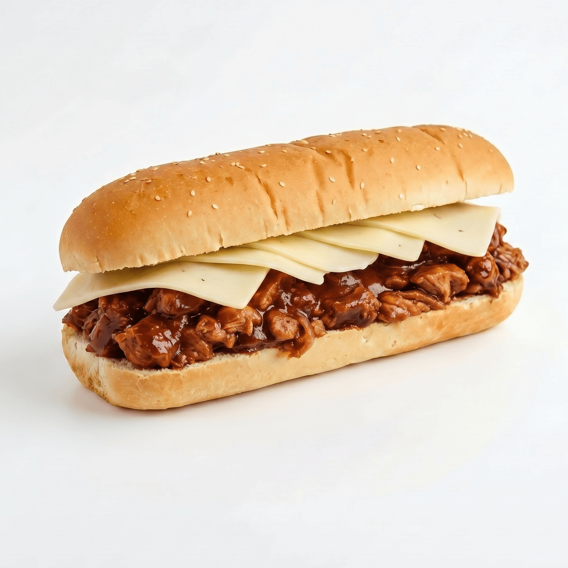 Fresh BBQ Pork Grinder