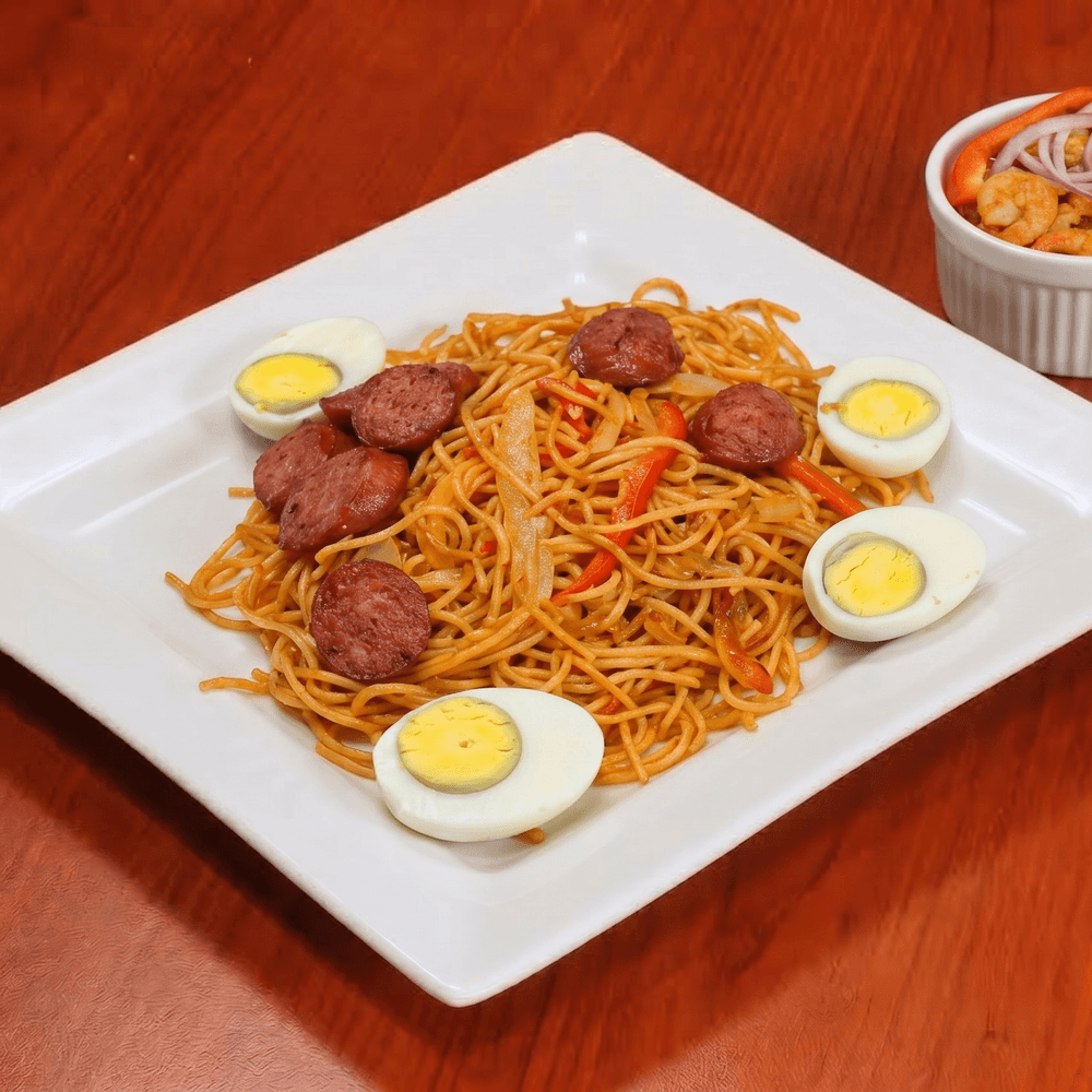 Spaghetti Sausage Shrimp (Large)