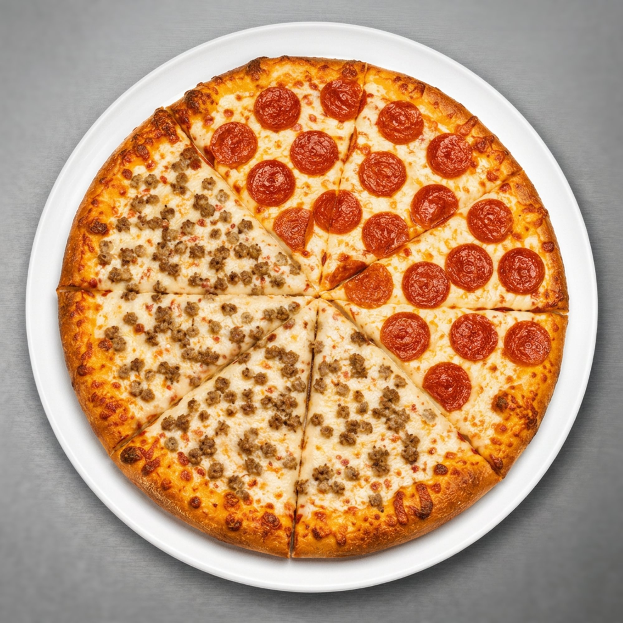 Half & Half Pizza