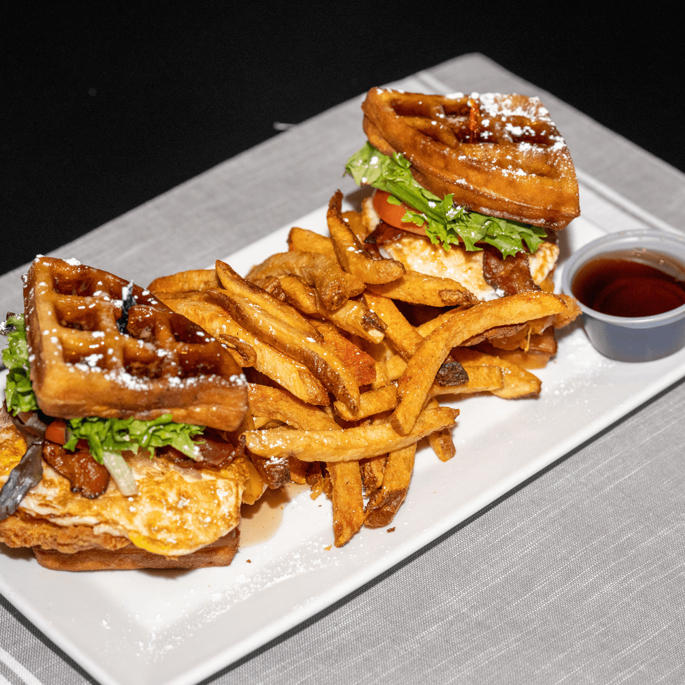 Chicken Waffle Sandwich