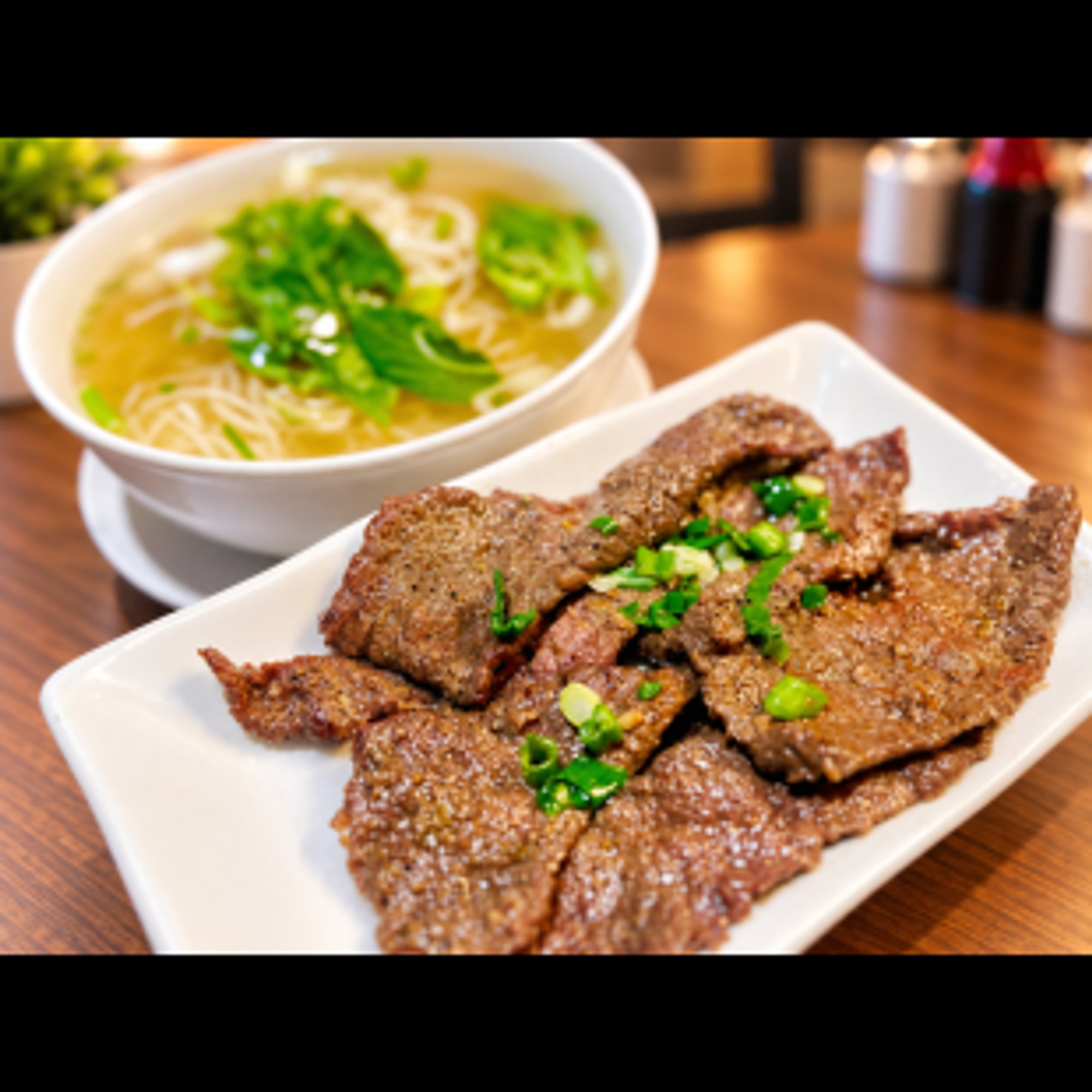 Grilled Meat Pho – Phở Thịt Nướng