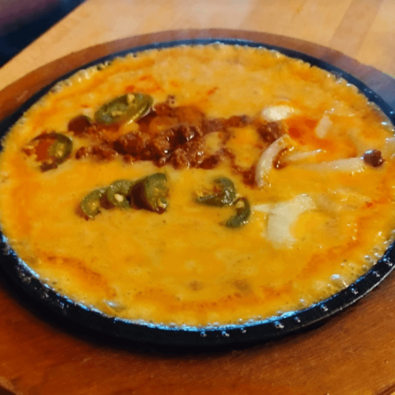 Flaming Cheese
