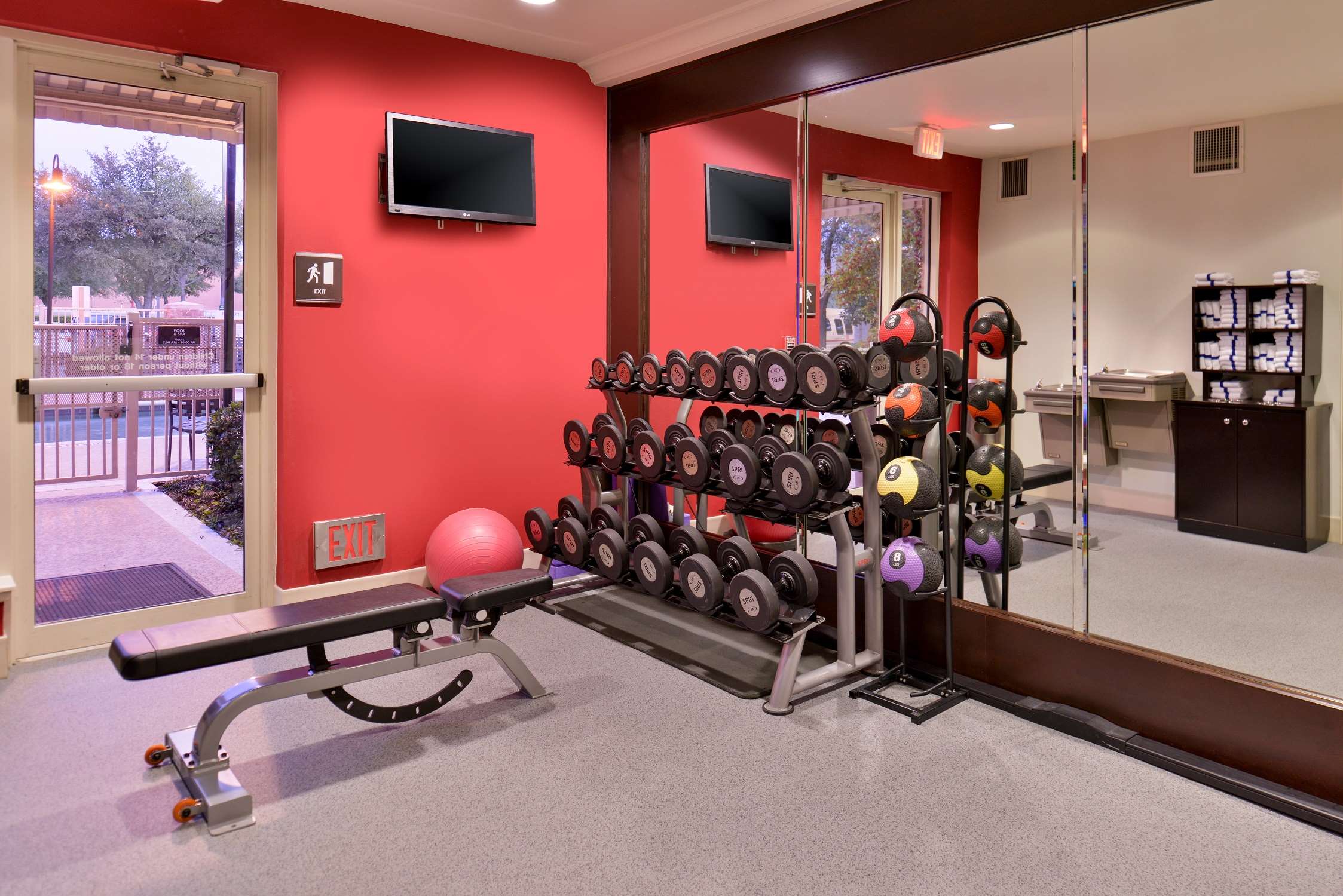 Health club  fitness center  gym