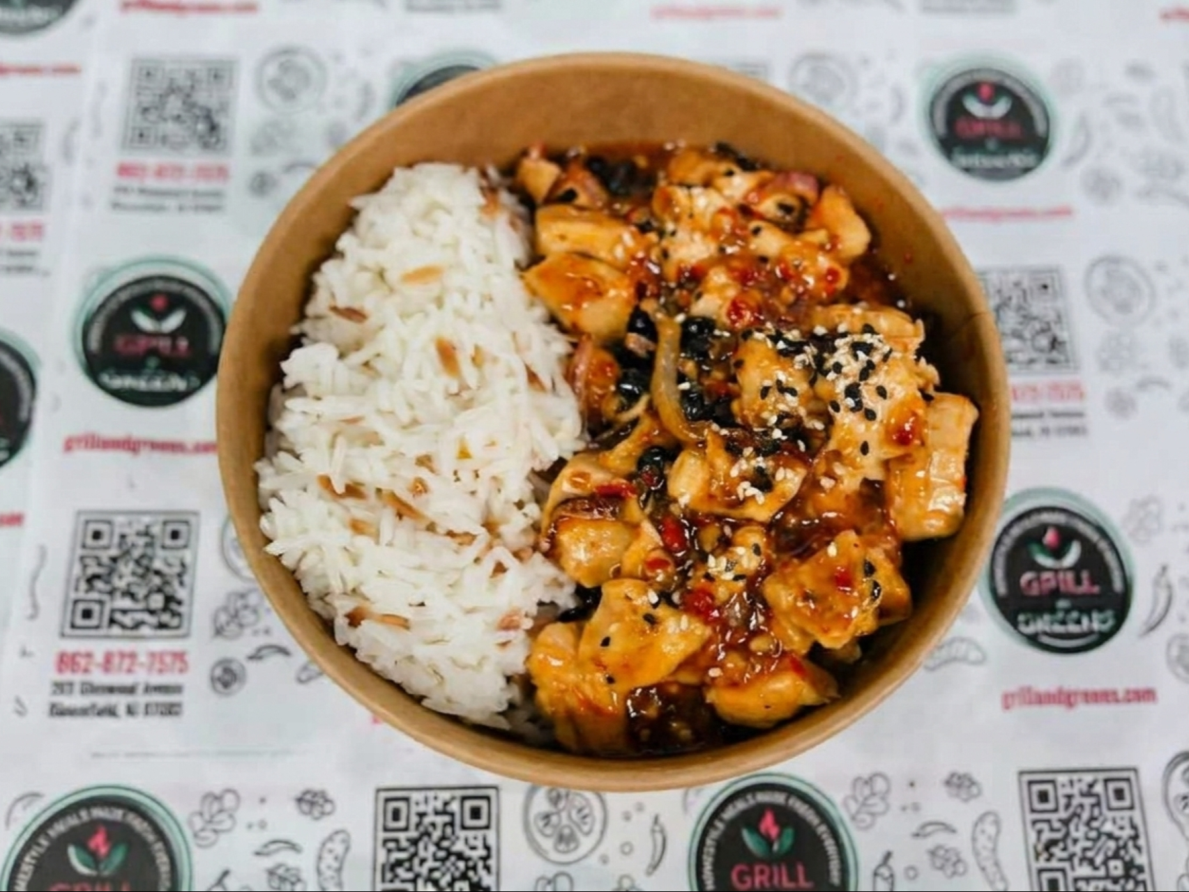 Thai Chili Chicken with Rice