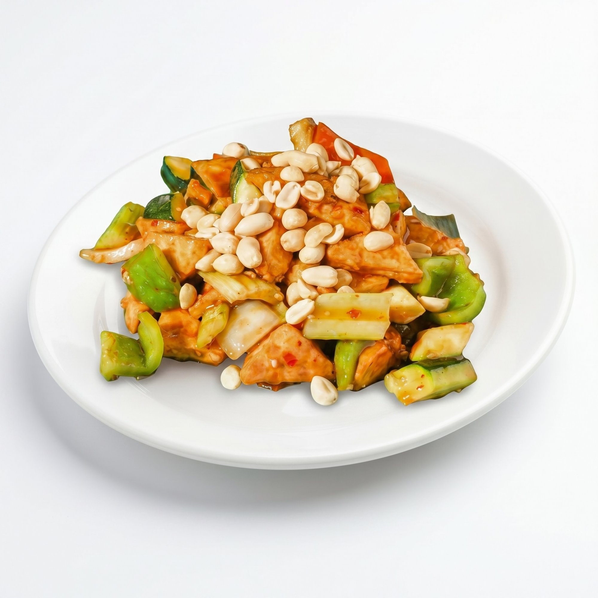 Kung Pao Fried Tofu