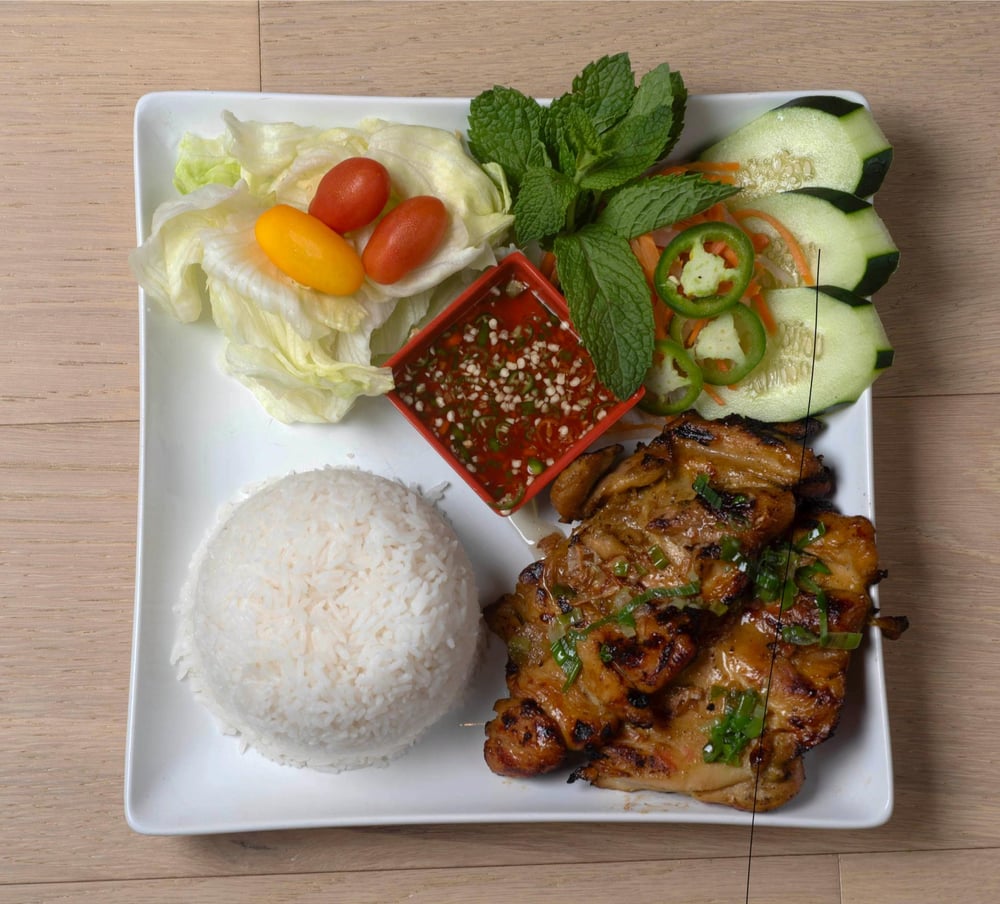 Grilled Chicken & Rice