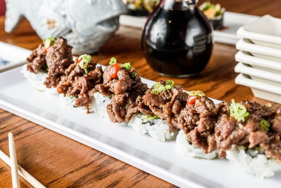 Bulgogi Roll •