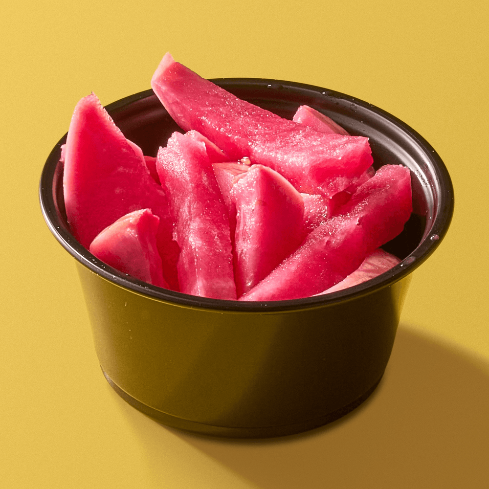 Small pickled turnips