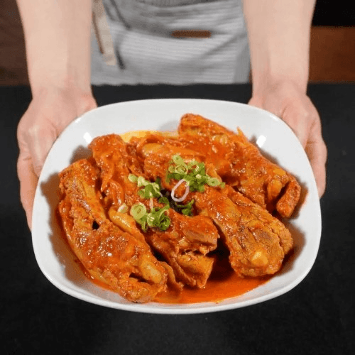 Frozen Kimchi Pork Ribs (32oz)