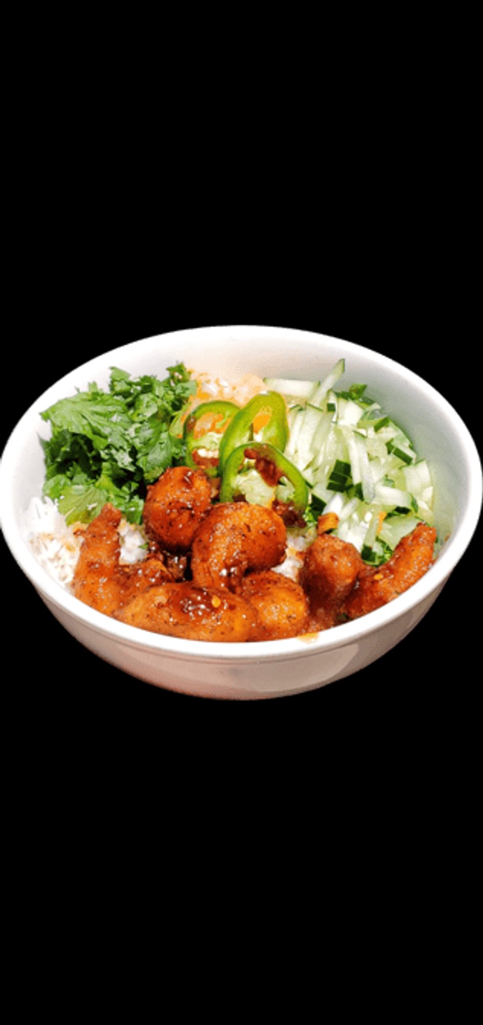 Quinoa Shrimp Rice Bowl