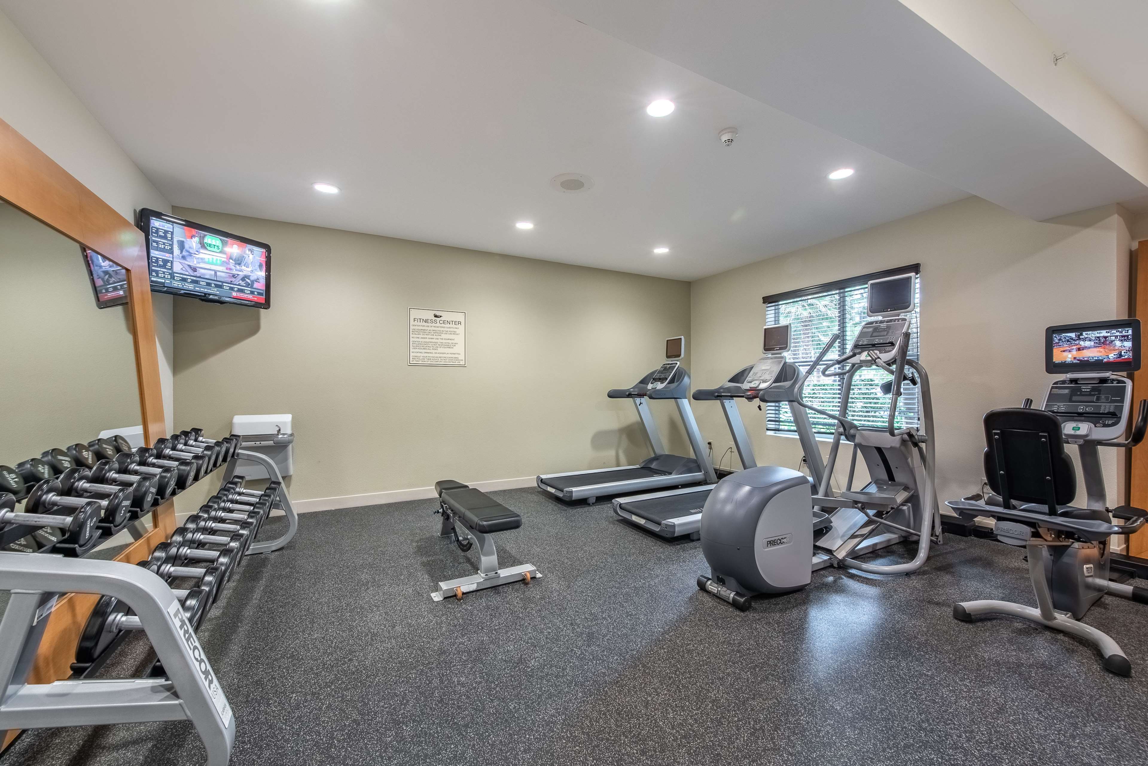 Health club  fitness center  gym