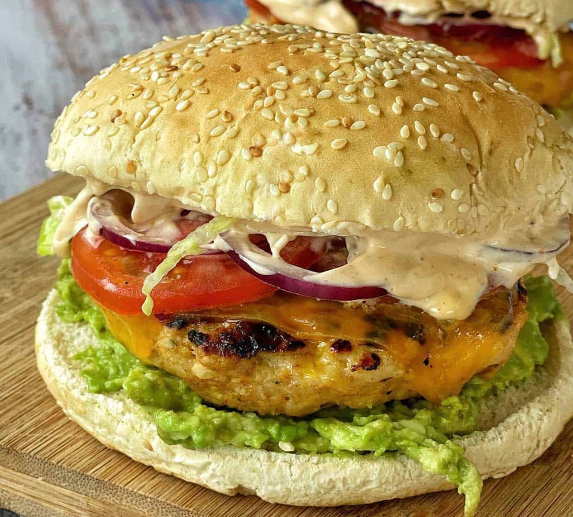 Chili Chicken Burger