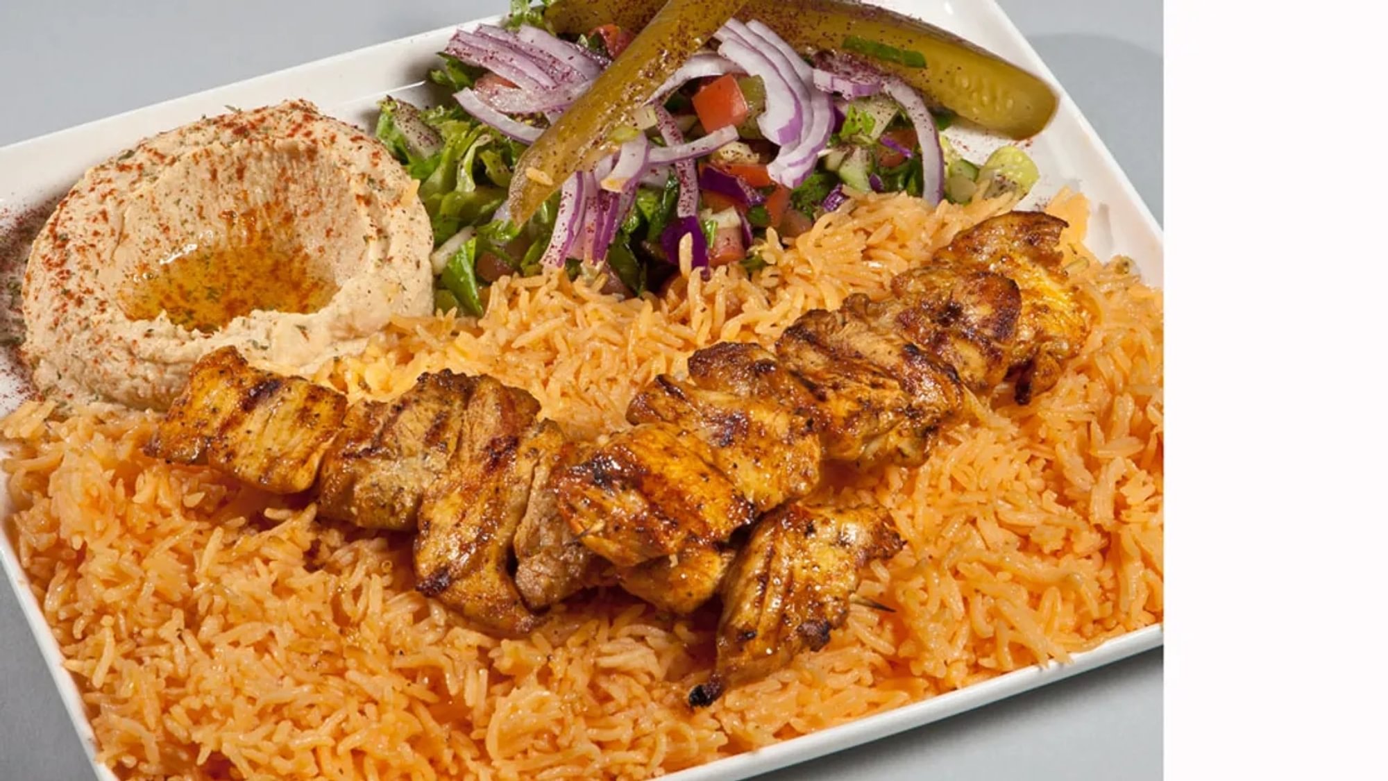Chicken Shish Taouk Entree