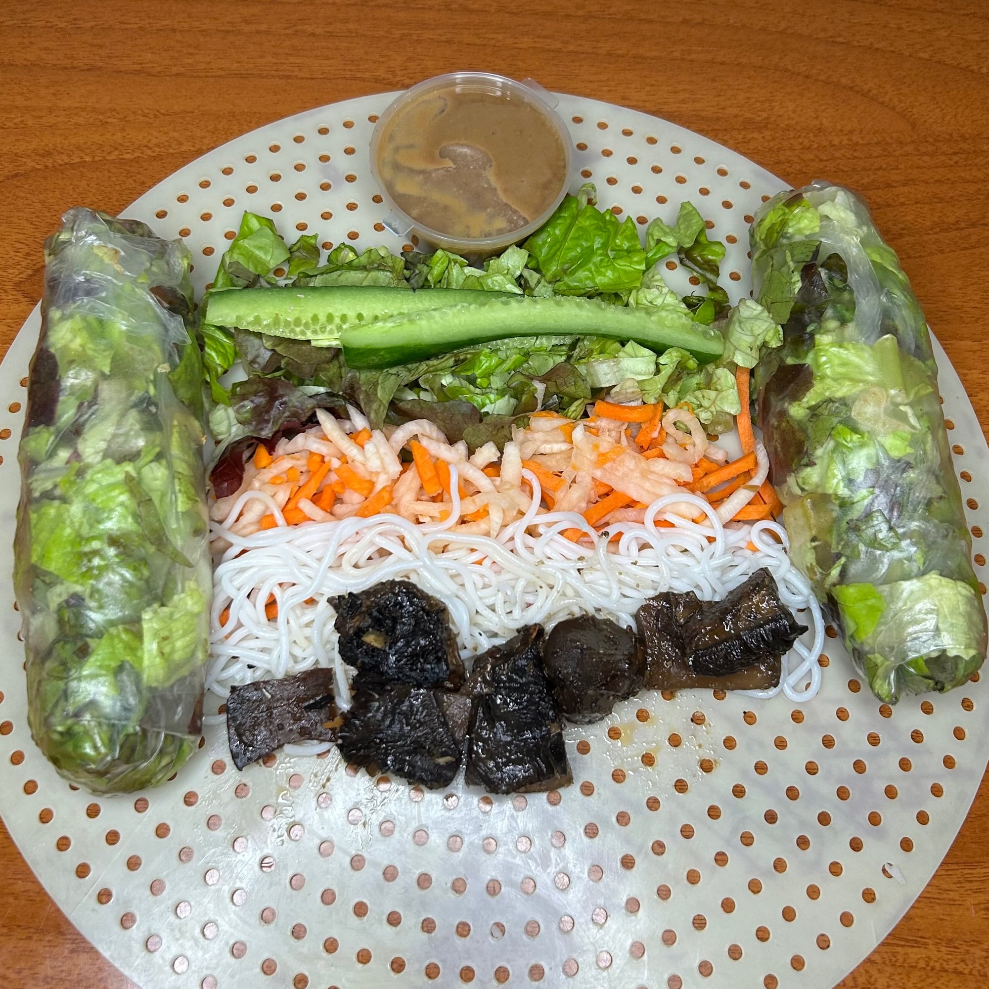 Portobello Mushroom Spring Roll