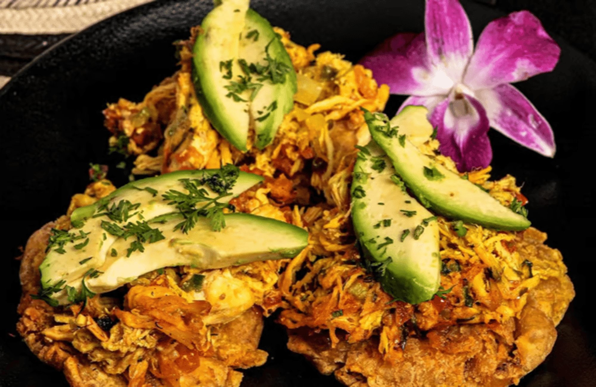Tostones Pollo