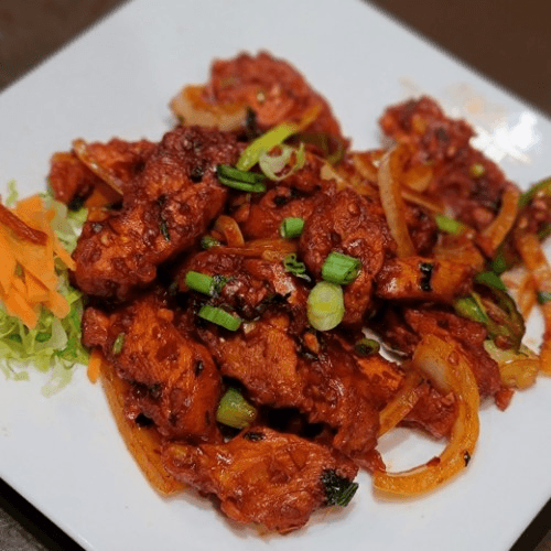 Pan Fried Chili Chicken Dry