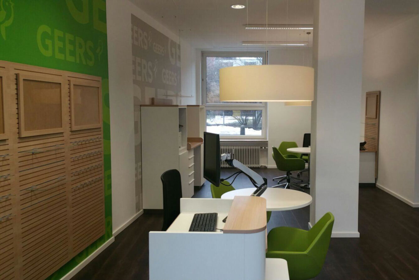 Außenaufnahme vom GEERS Fachgeschäft