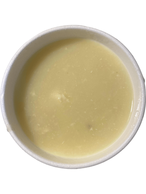 Bowl of Soup with Crackers