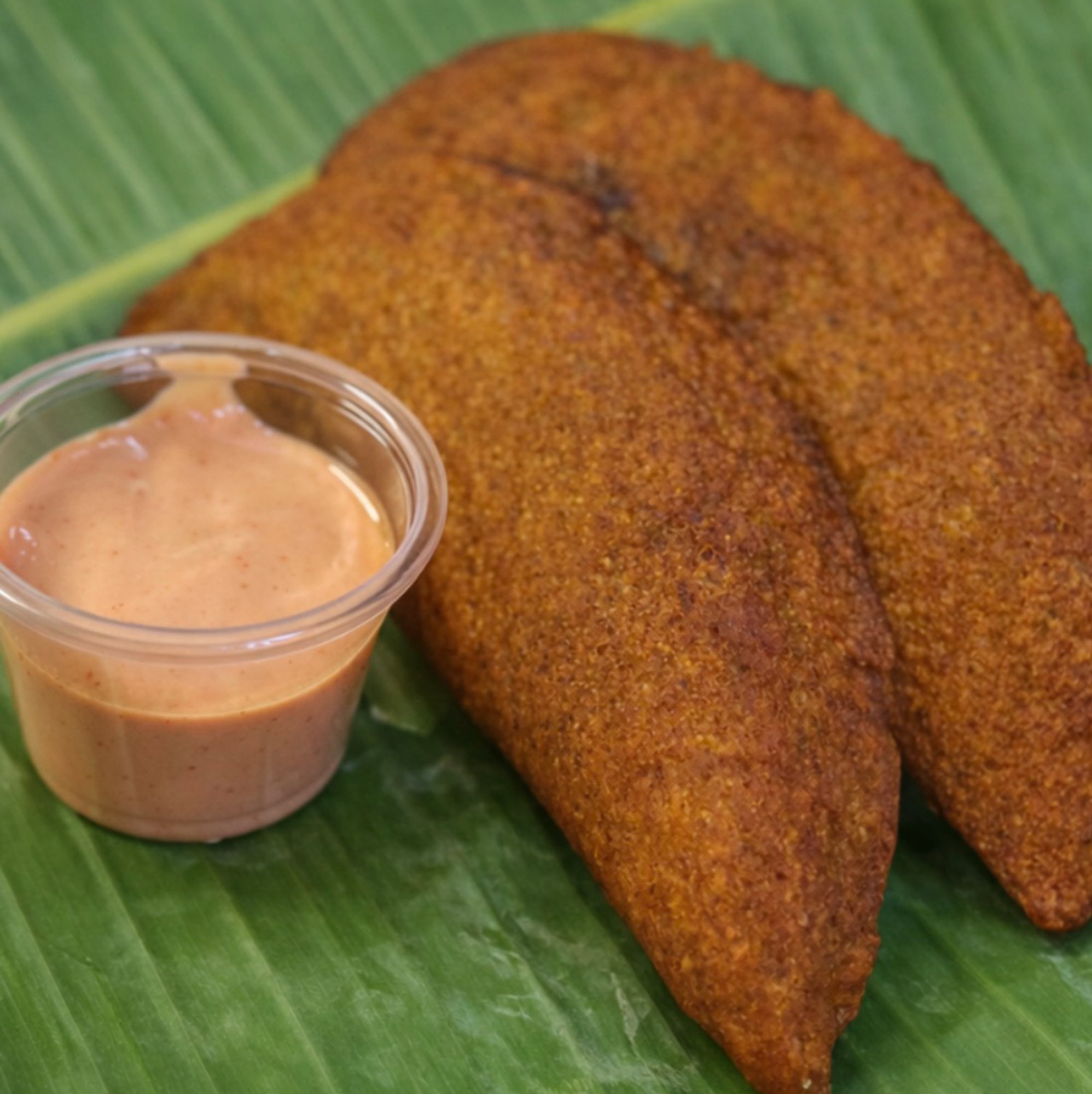 Alcapurrias - Plantain stuffed with beef