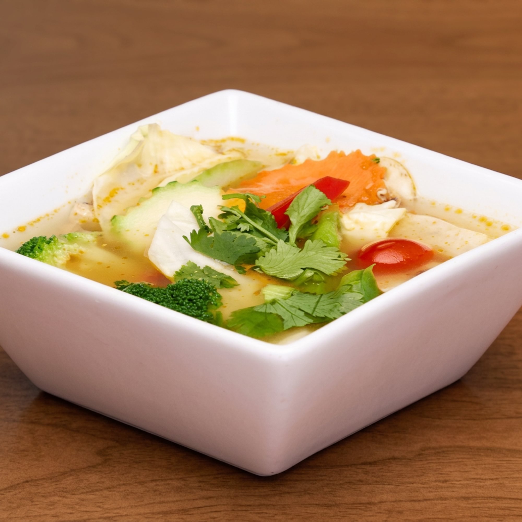 V1. Tom Yum Vegetable Soup
