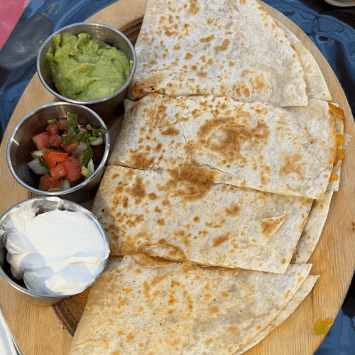 Shrimp & Avocado Quesadilla