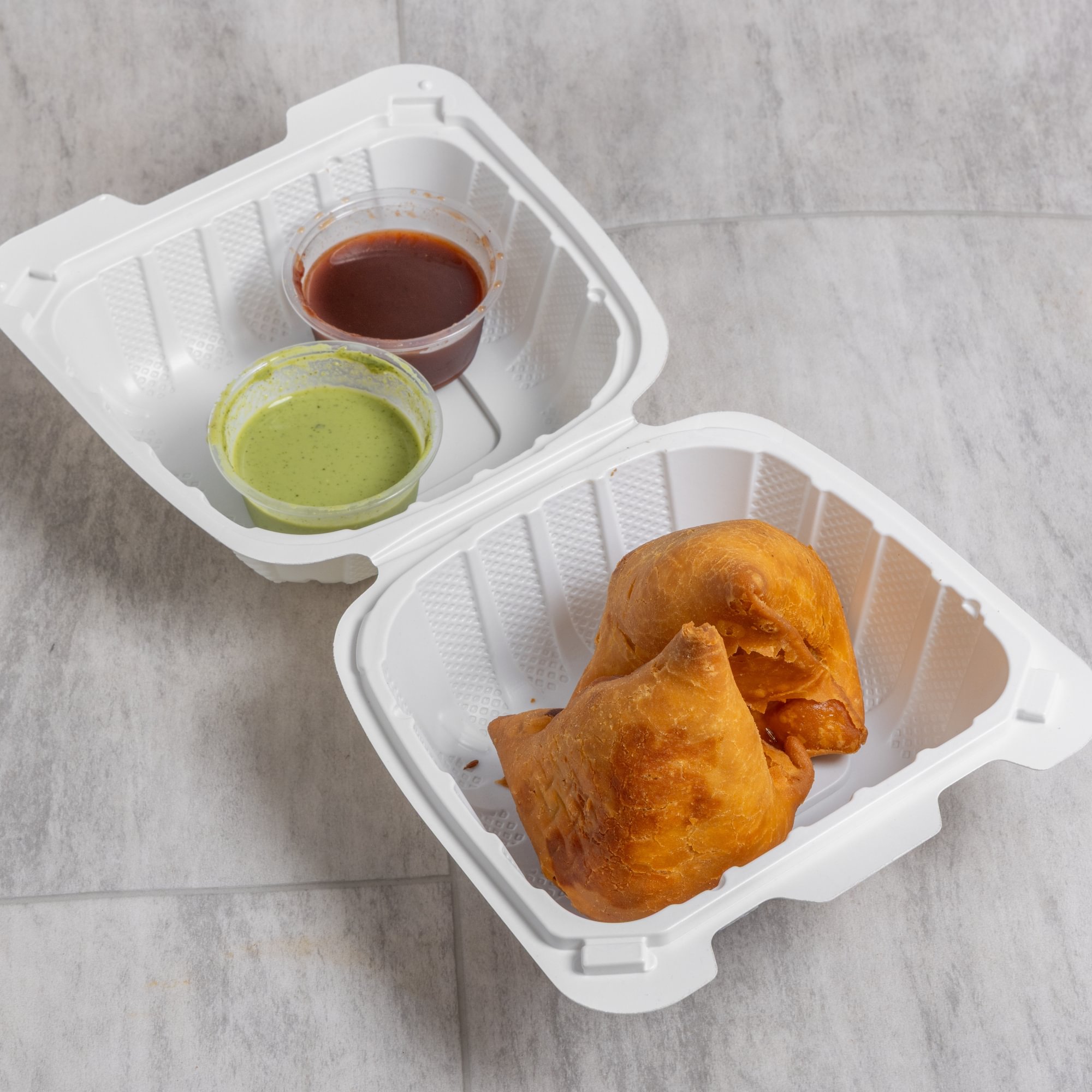 Veg Samosa Plate (2 pcs)