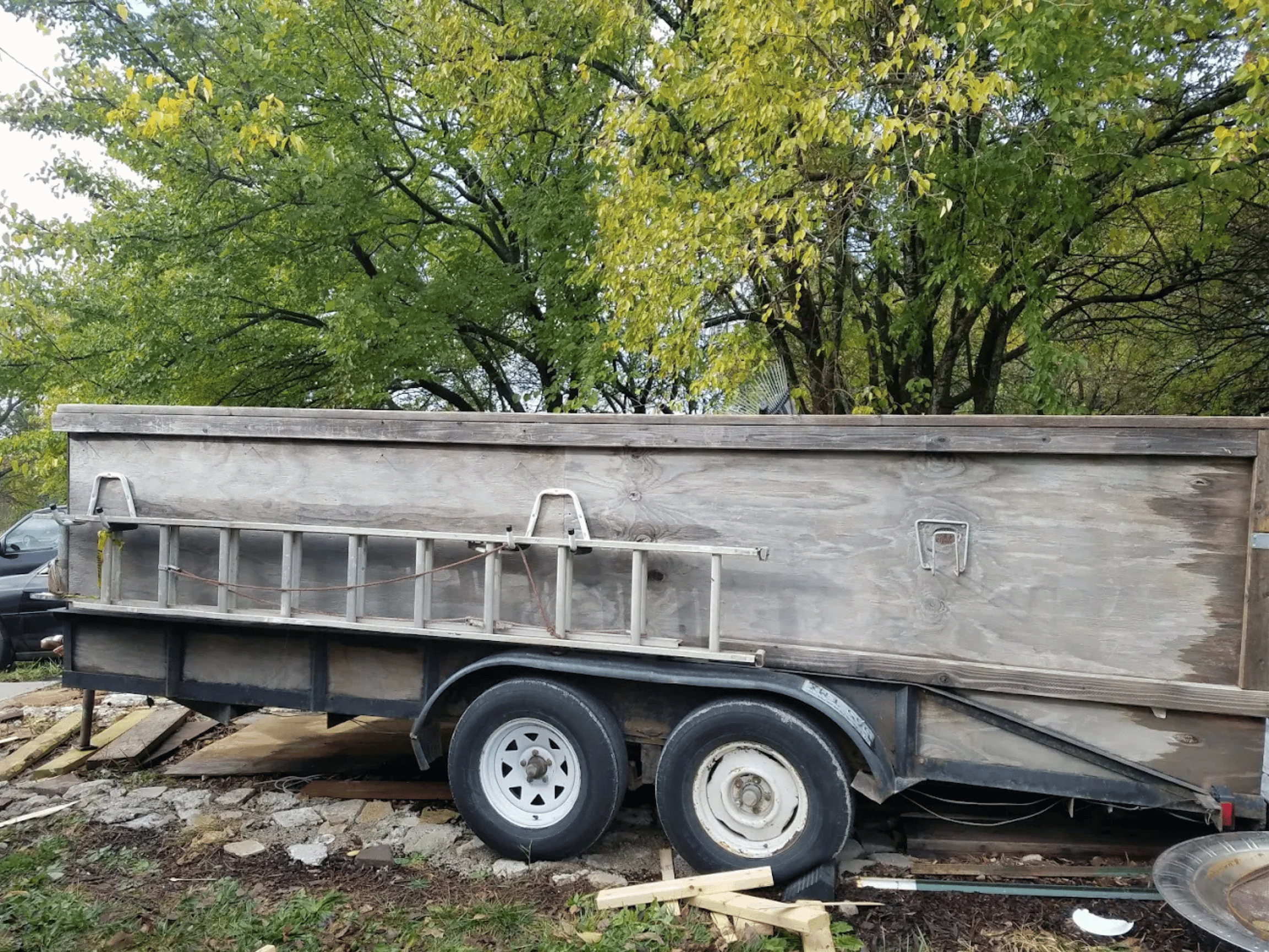 Blue Cord Dumpster Rental Image