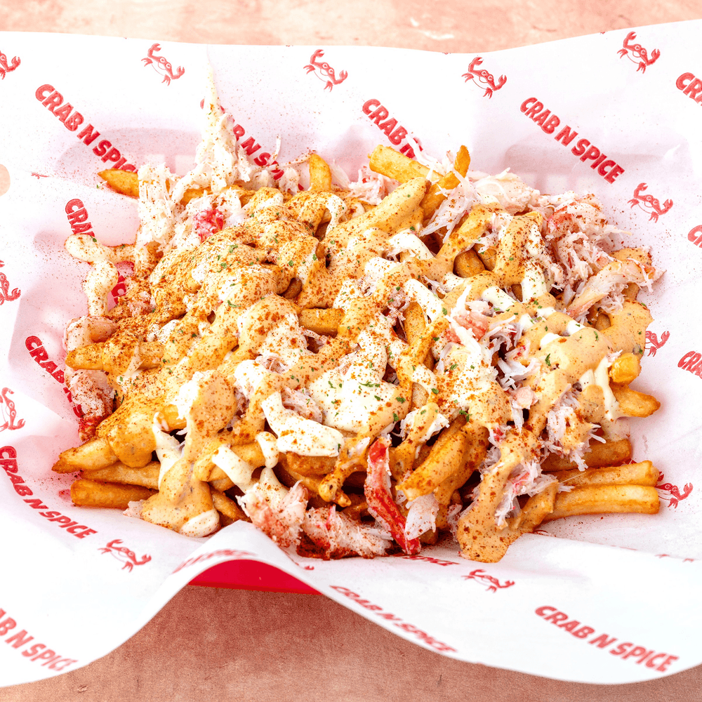 Fries with Crab Meat