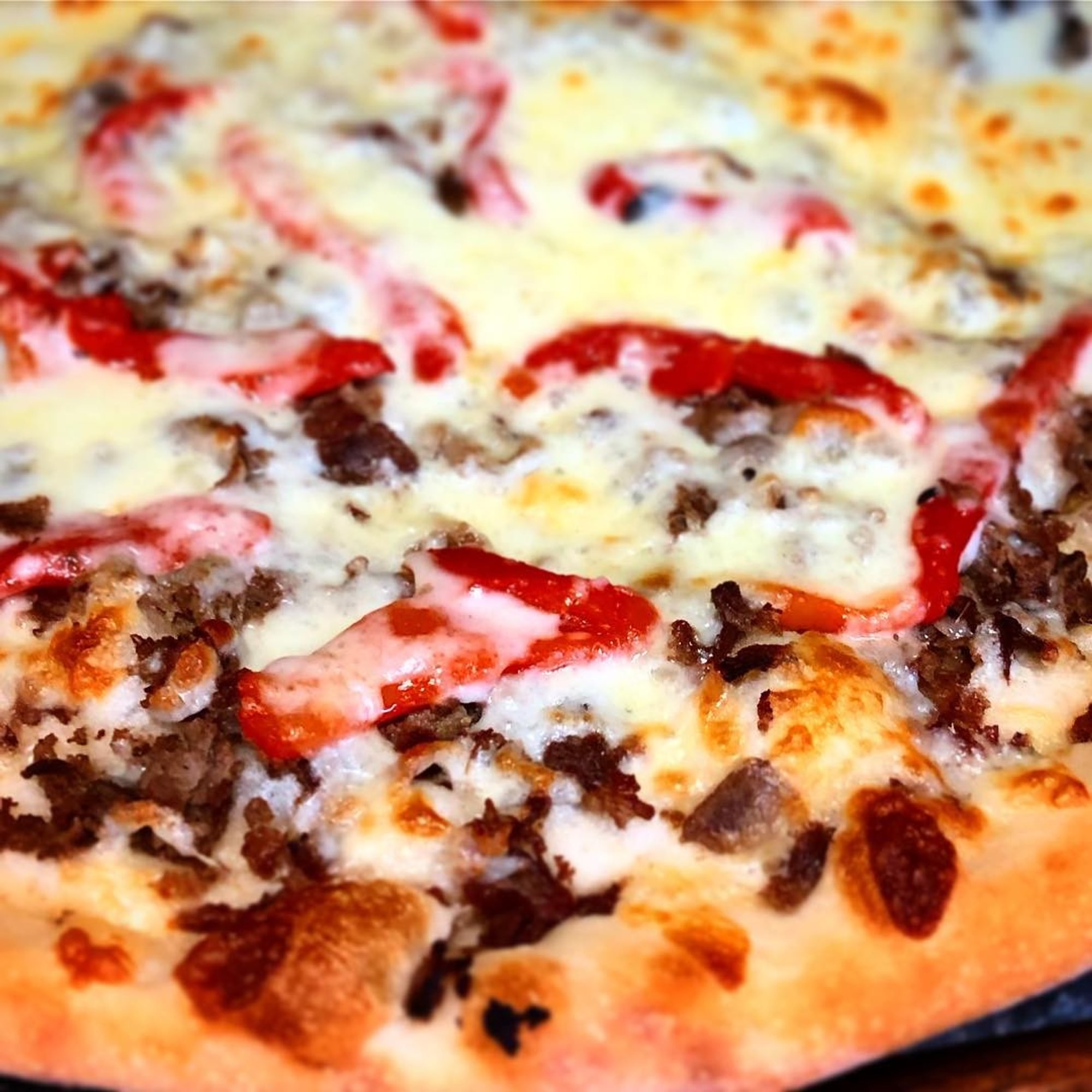 Philly Cheesesteak Pizza