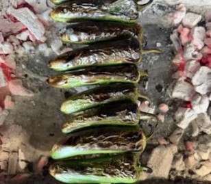 5 Grilled Jalepenos