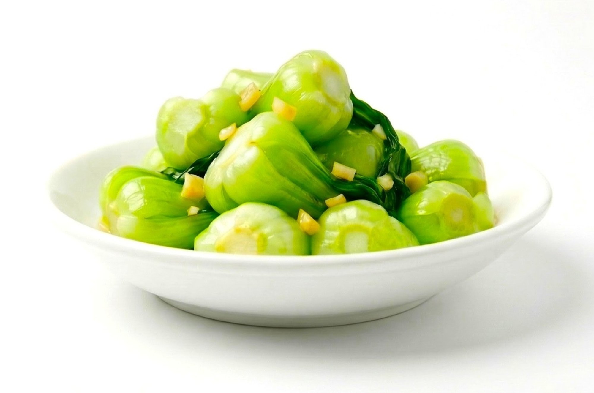 Baby Bok Choy - Garlic Tossed