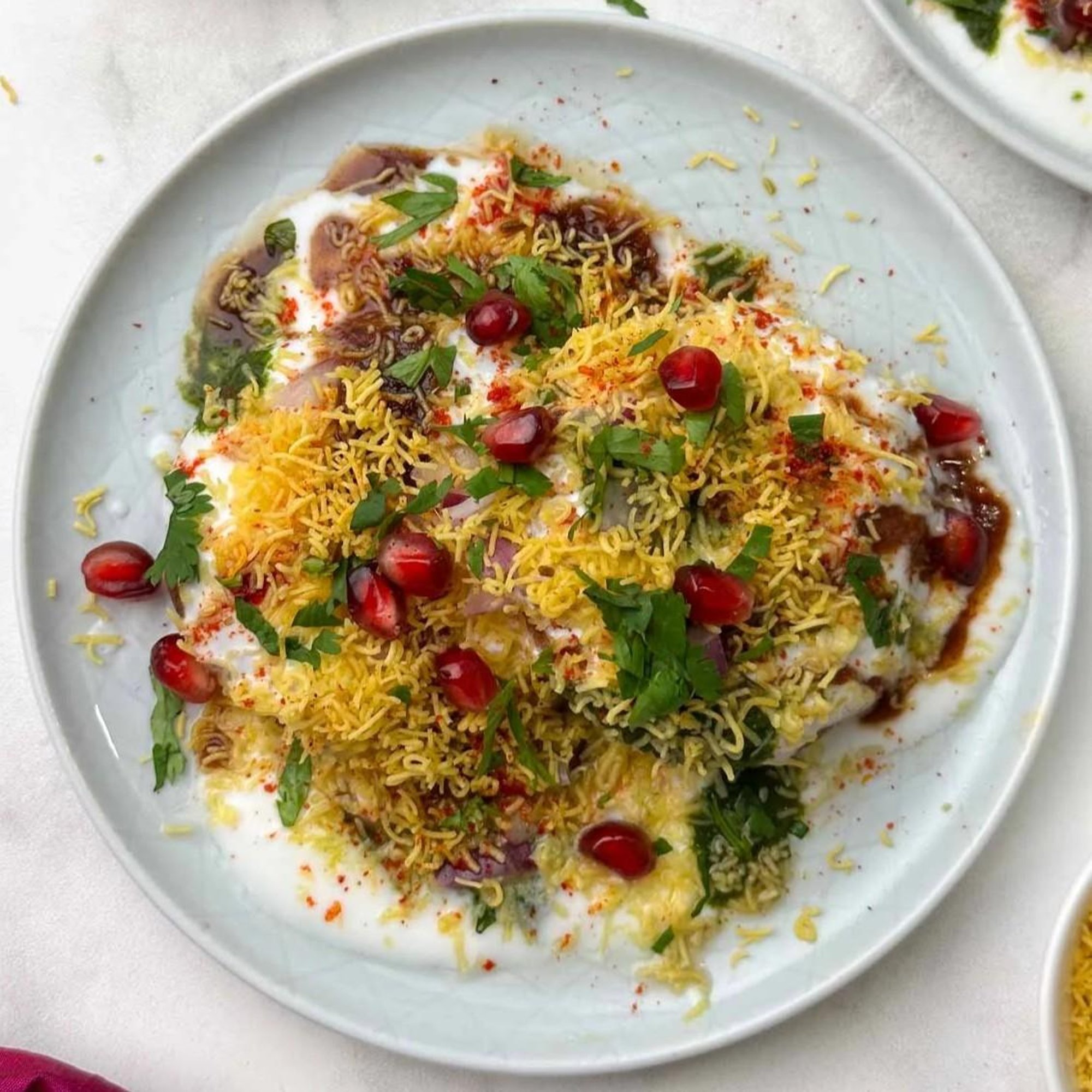 Aloo Tikki Chaat