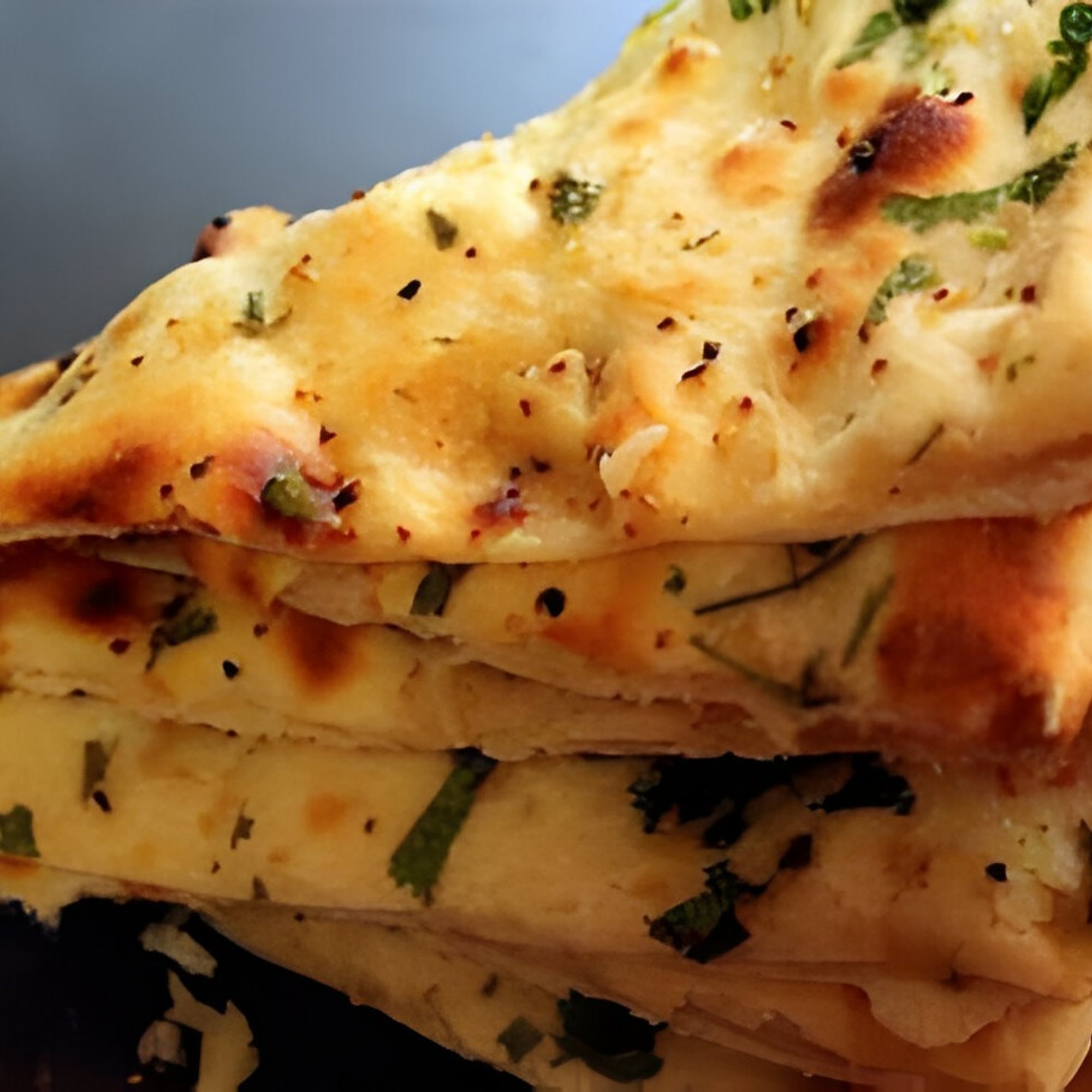 Garlic naan