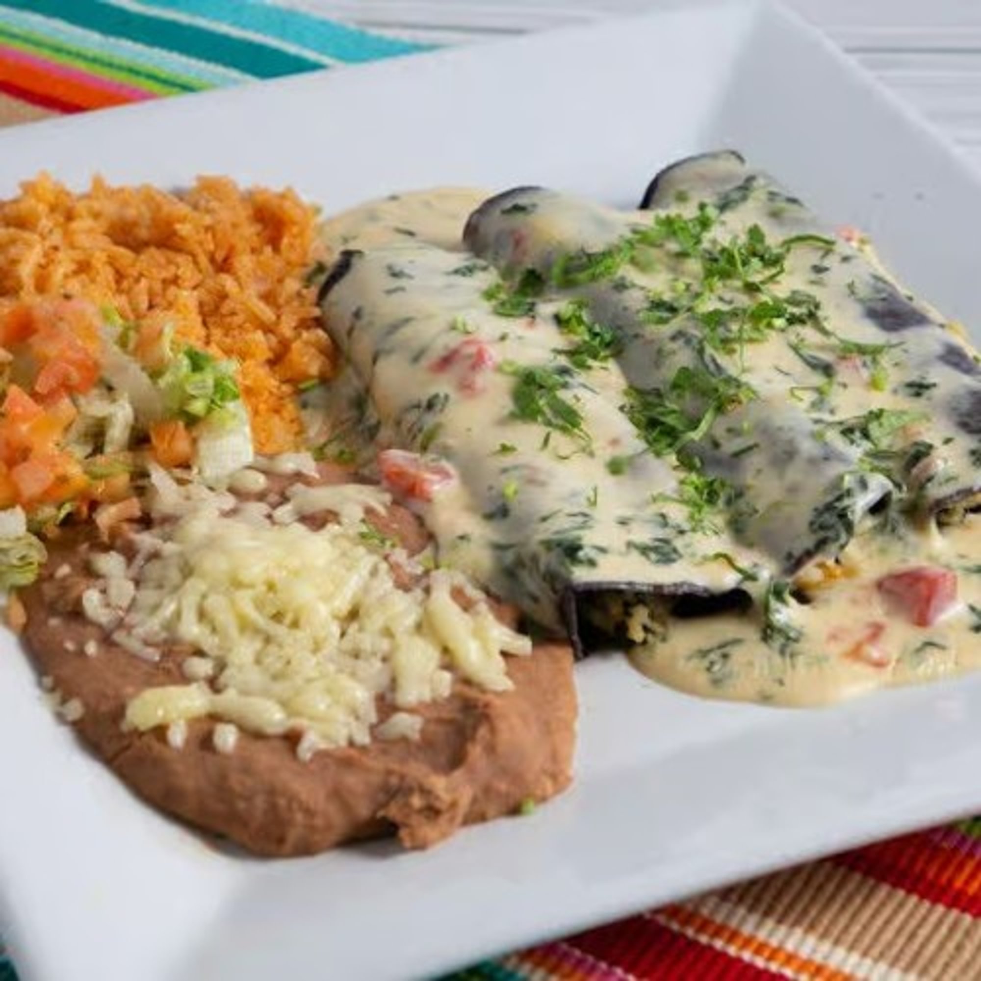 Popeye Enchiladas