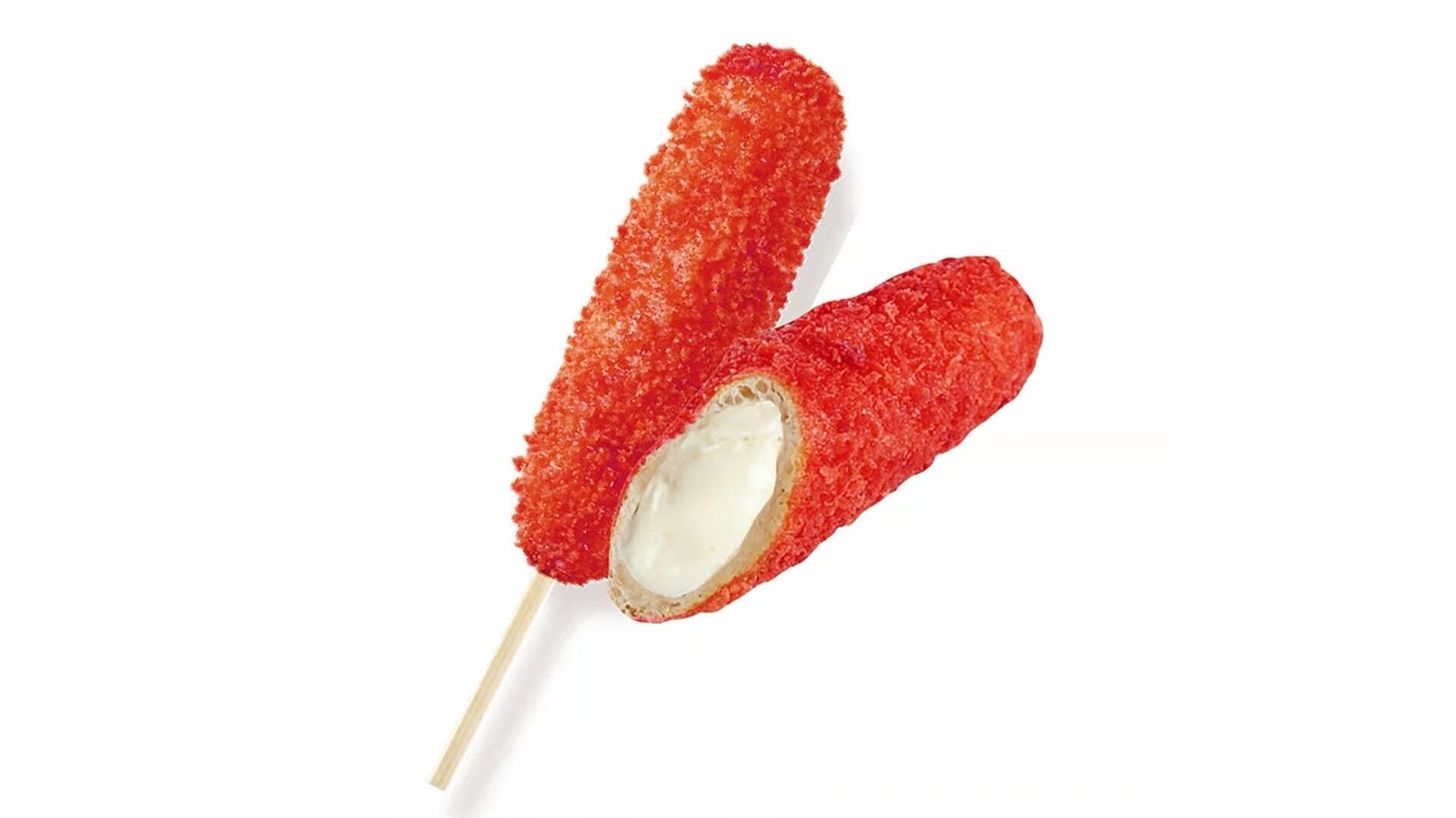 Hot Cheetos Mozzarella Hot Dog