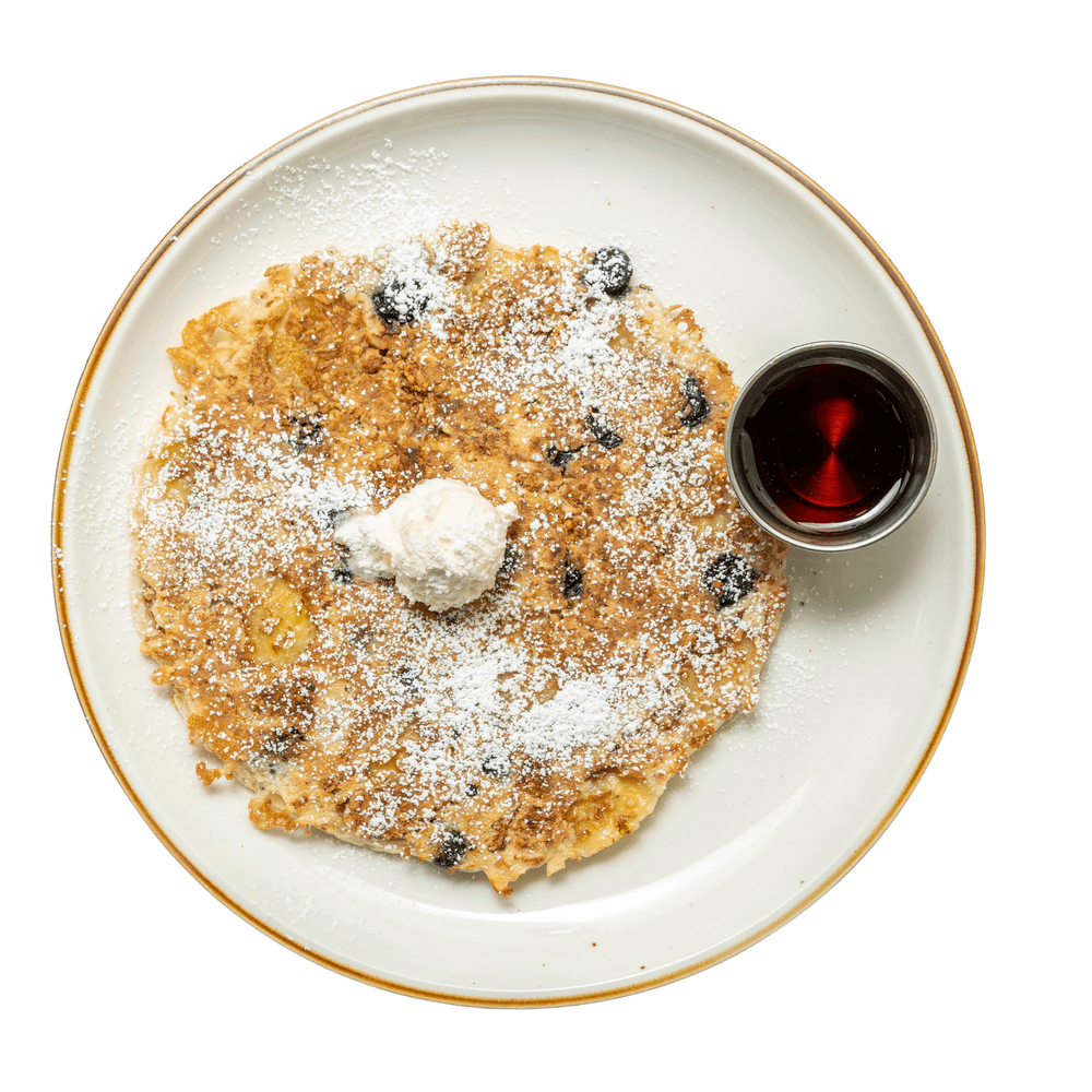 2 pcs Granola Pancakes