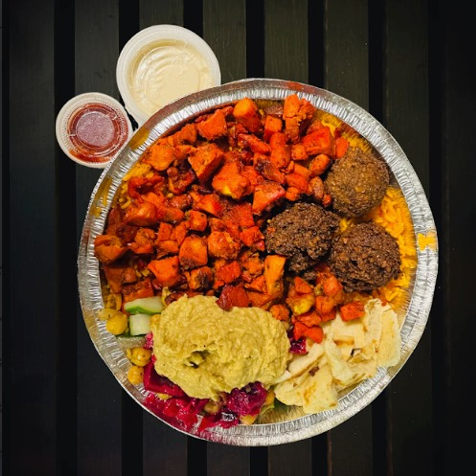 Falafel & Chicken Combo