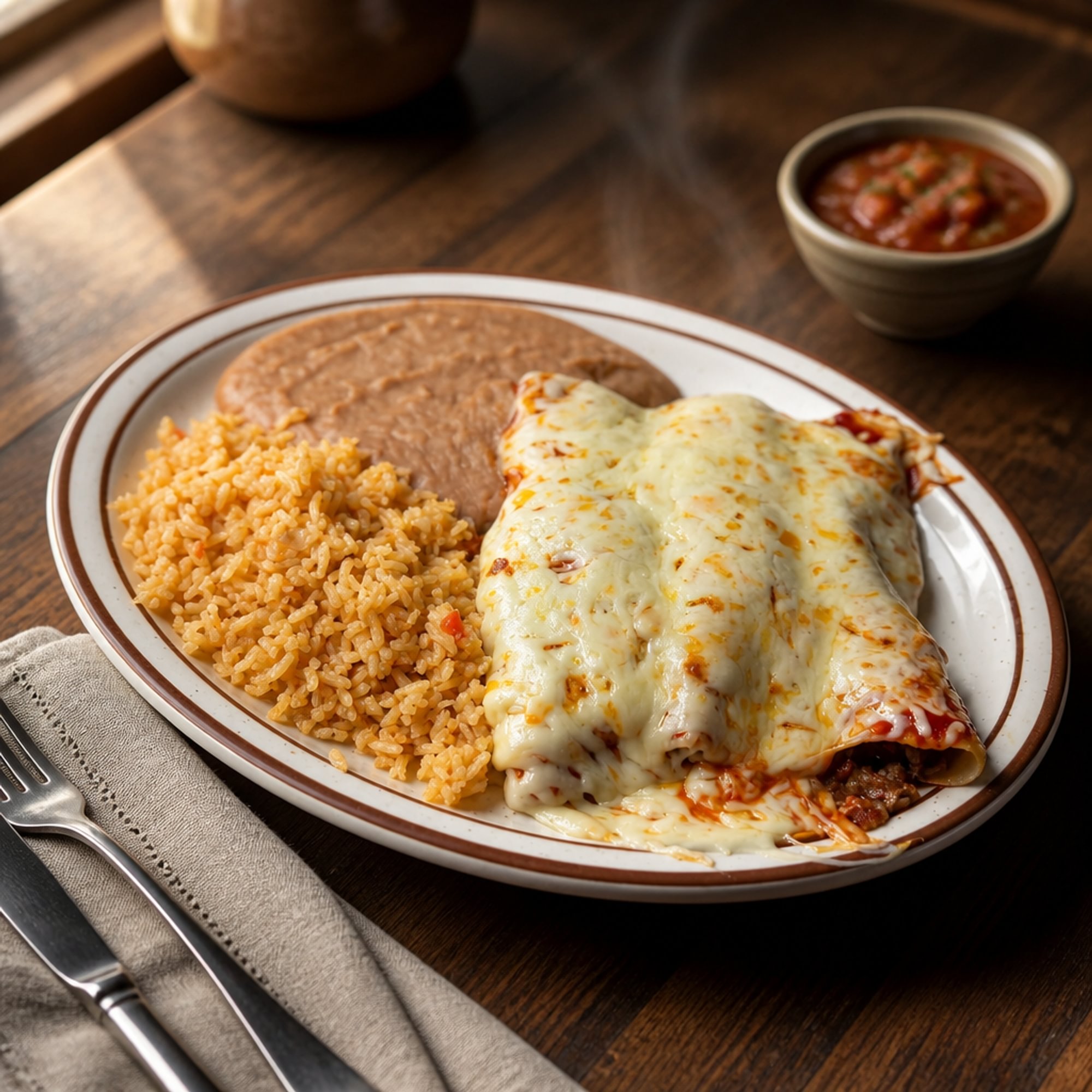 Lunch Enchiladas