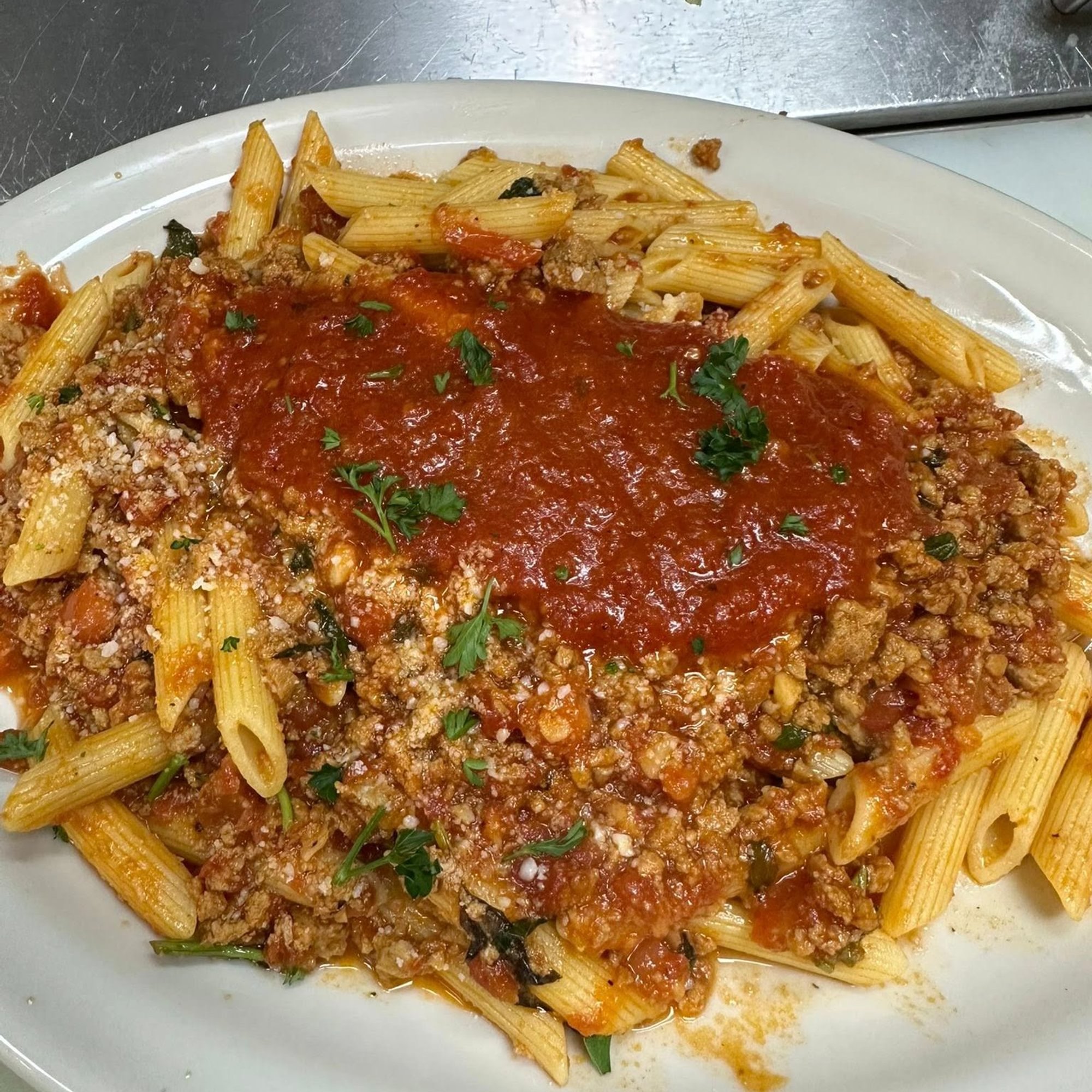 Pasta with Meat Sauce