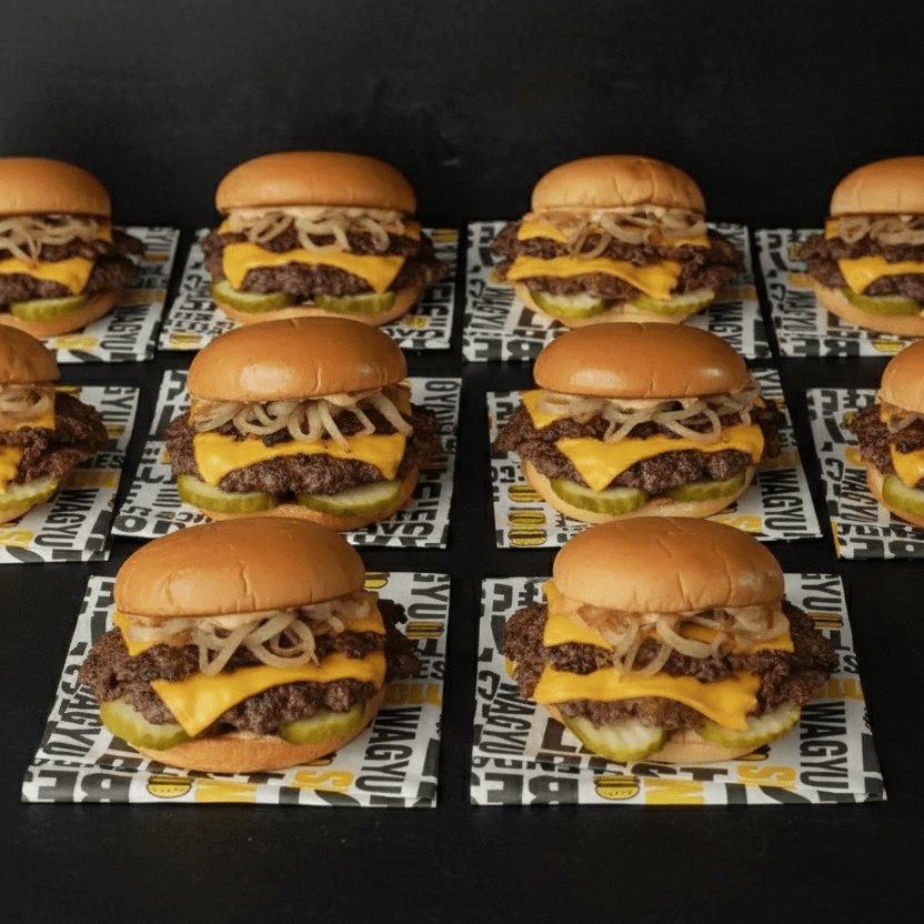 BIG GAME WAGYU – 10 YARD SMASH BURGERS