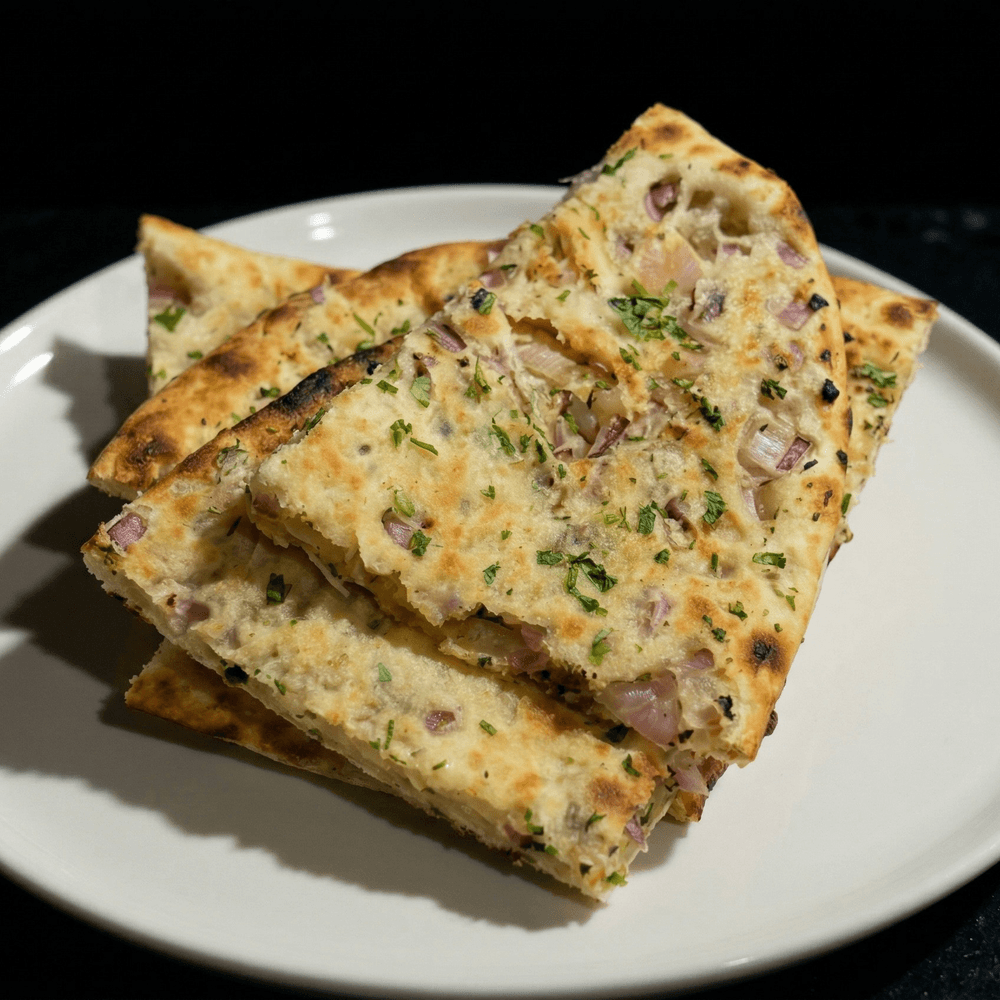 Onions Cilantro Kulcha